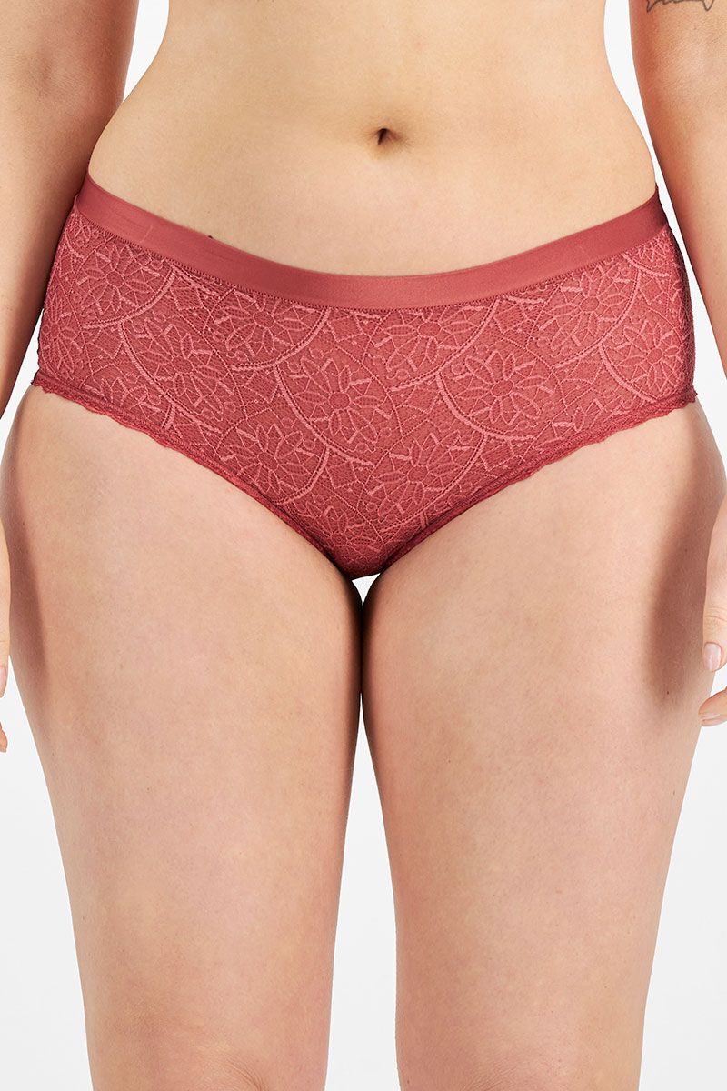 BERLEI Barely There Lace Full Brief