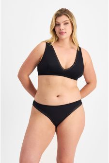 Jockey Parisienne Delicate Gee Black