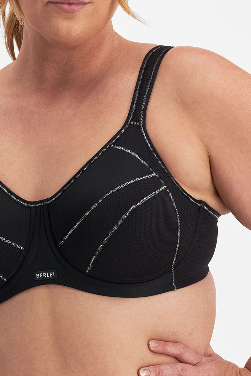BERLEI Full Support NonPadded Sports Bra Y533WB