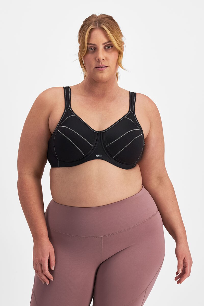 BERLEI Full Support NonPadded Sports Bra Y533WB